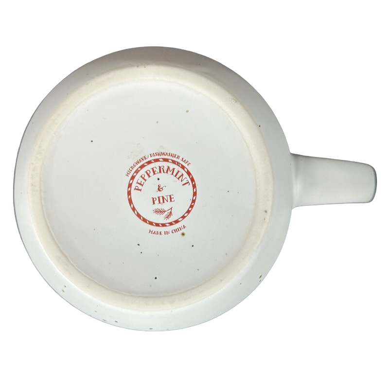 Rolling With Our Gnomies! Christmas Mug Peppermint & Pine