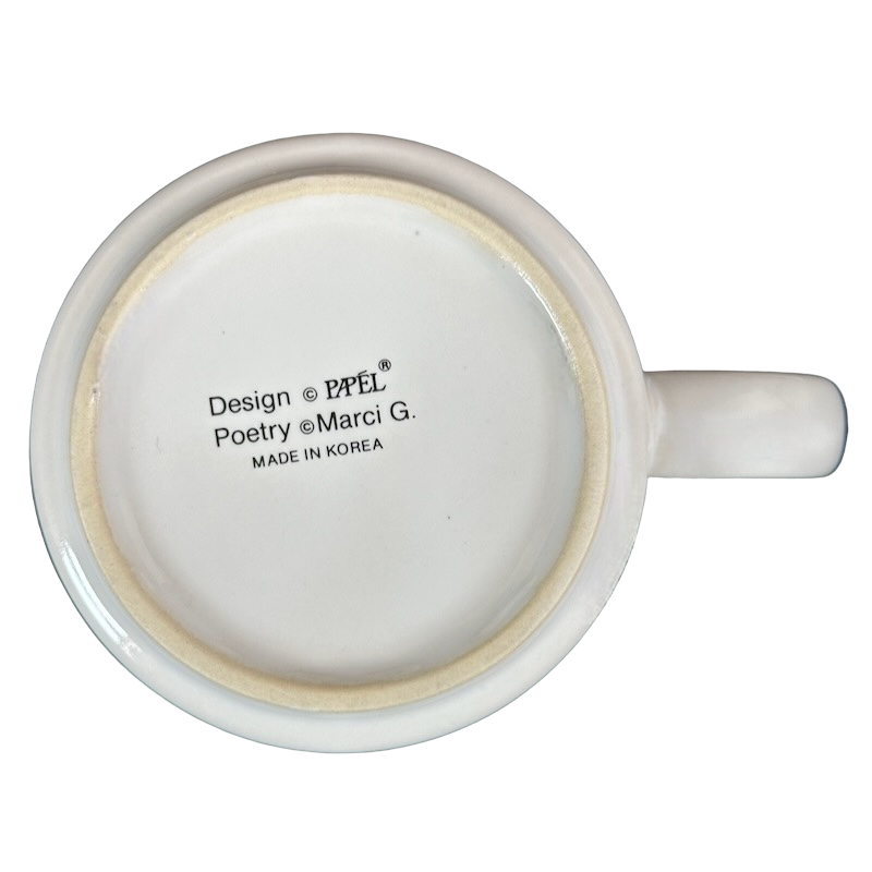 JAMES Poetry Name Blue Interior Mug Papel