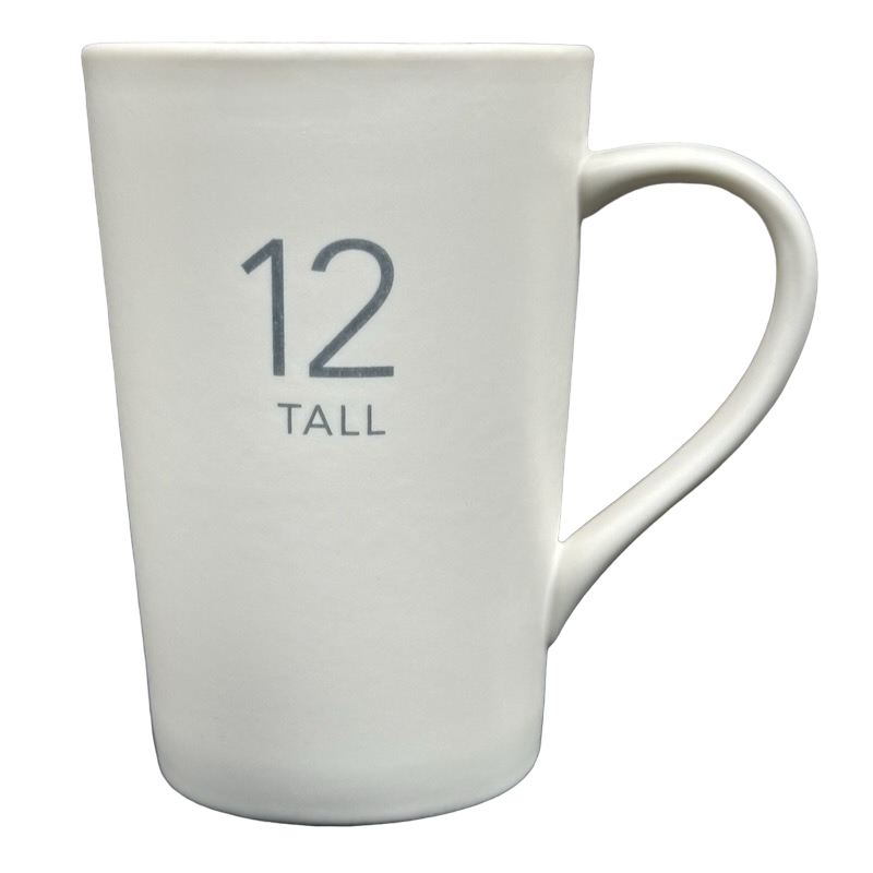 Starbucks Coffee, Coffee Mug, Mug White in Relief Tall 12 oz