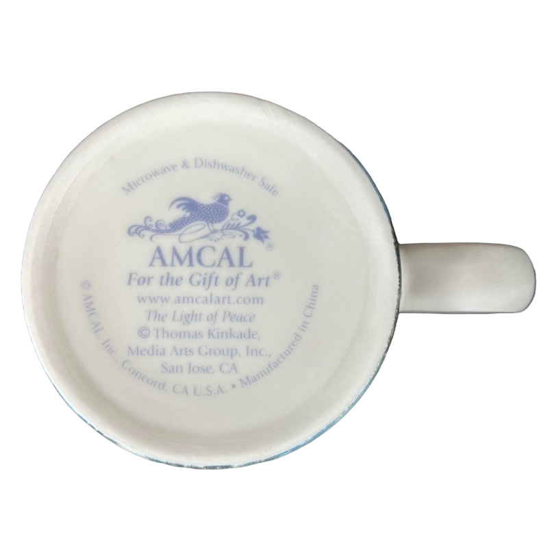 The Light Of Peace Thomas Kinkade Mug Amcal