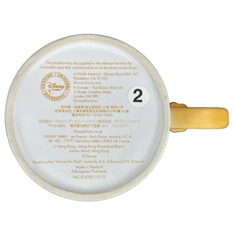 Winnie The Pooh Eeyore Tigger Piglet Figural Bee On Handle Mug Disney Store