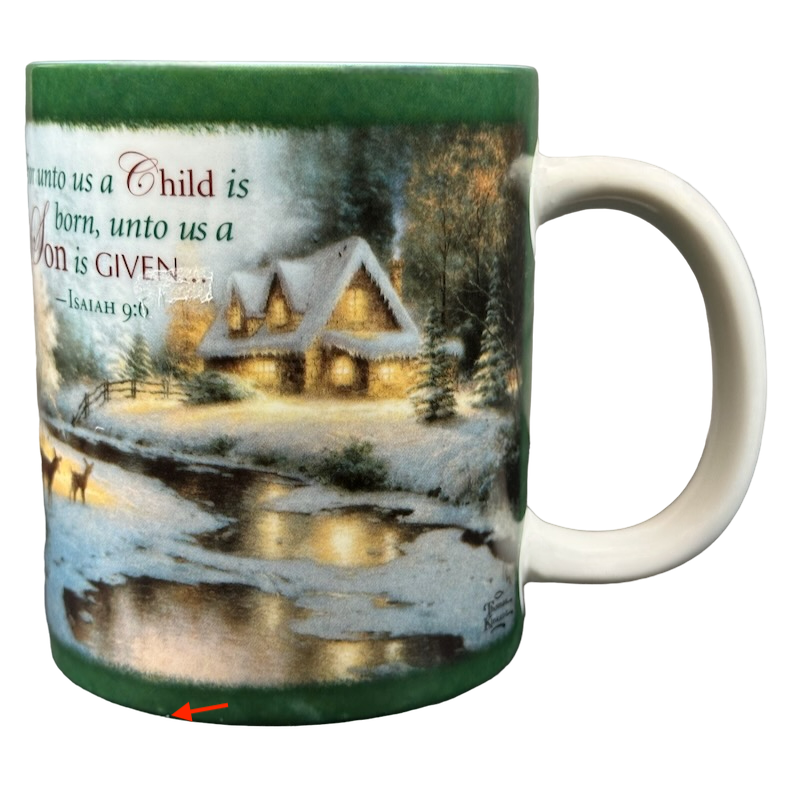 Deer Creek Cottage Thomas Kinkade Mug Amcal