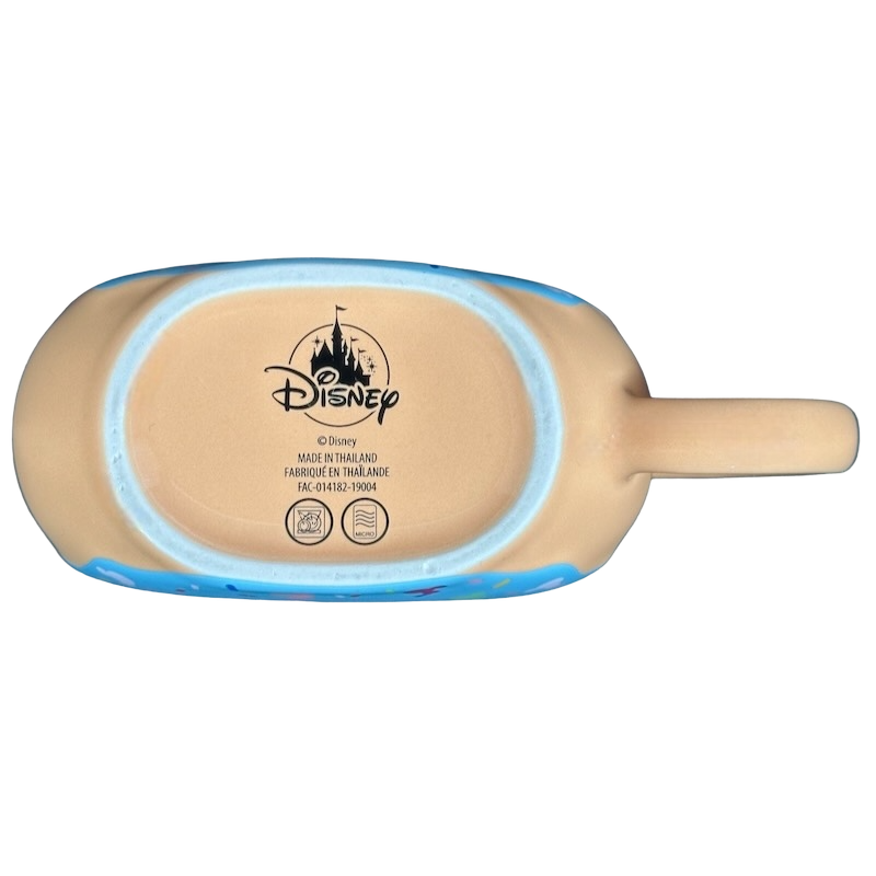 Blue Iced 3D Figural Donut With Mickey Mouse Sprinkles Mug Disney