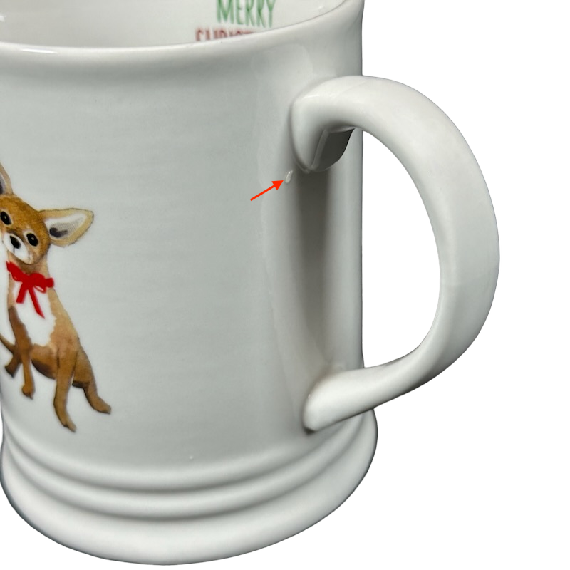 Merry Christmas Chihuahua Mug Fringe Studio