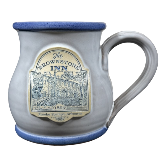 The Brownstone Inn Eureka Springs Arkansas Mug Deneen Pottery