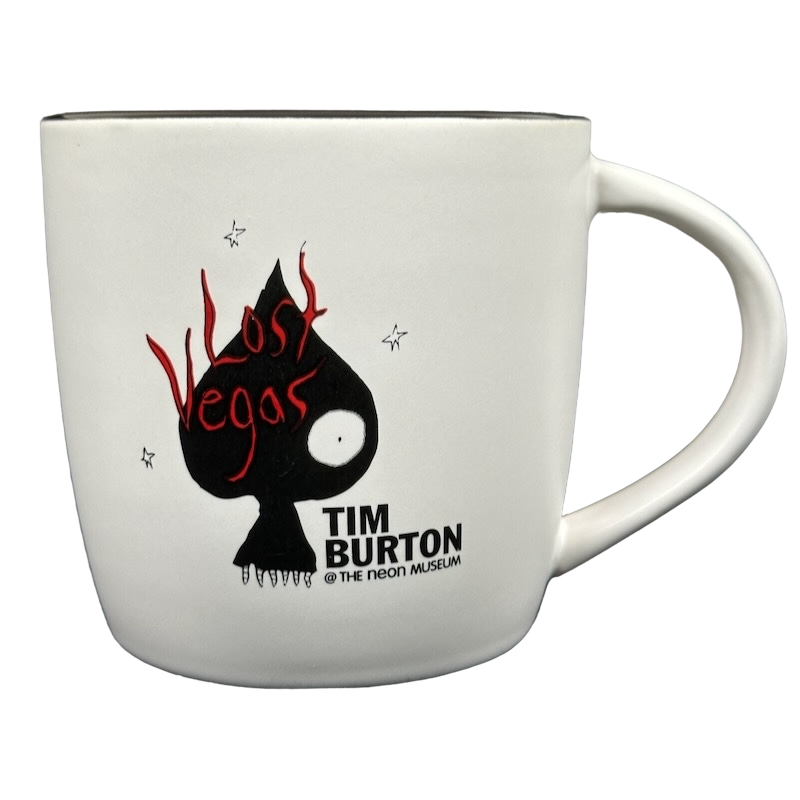 Tim Burton The Neon Museum Lost Vegas Spade Mug Mug Barista