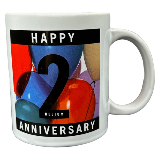 American Chemical Society Happy Anniversary Helium Mug
