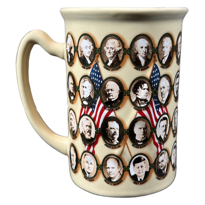Barack Obama 44th President Of The United States Embossed Tall Mug