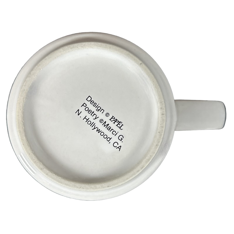 JUDY Poetry Name Blue Interior Mug Papel