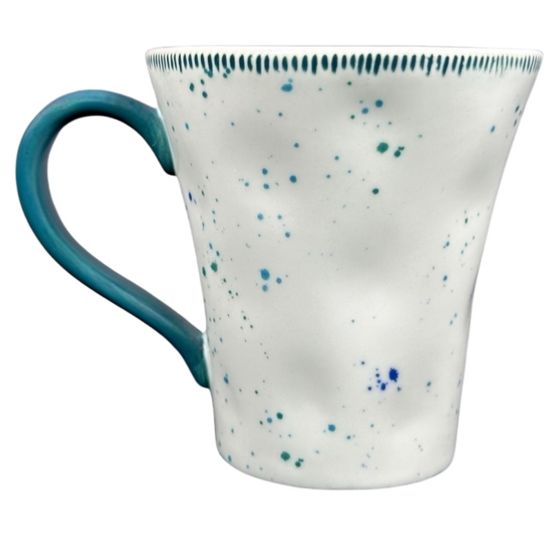 Blue Seahorse Embossed Mug Cracker Barrel