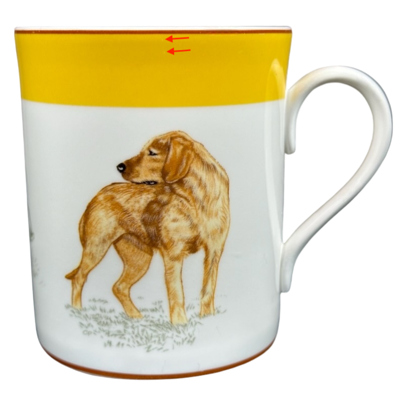Griffon Fauve de Bretagne Dog Mug Hermes