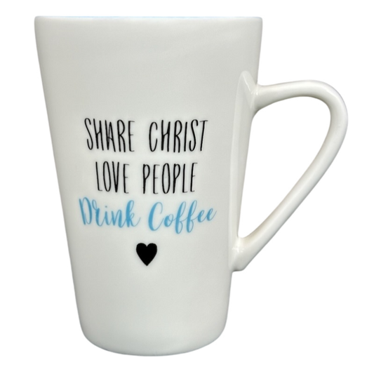 Share Christ Love People Drink Coffee Mug Joyce Meyer