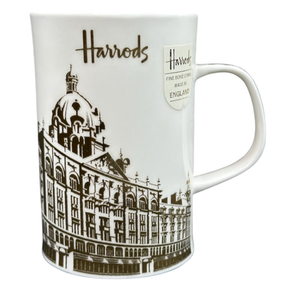 Harrods Knightsbridge Gold Metallic Mug