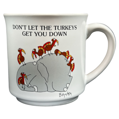 Don't Let The Turkeys Get You Down Sandra Boynton Mug Recycled Paper Products