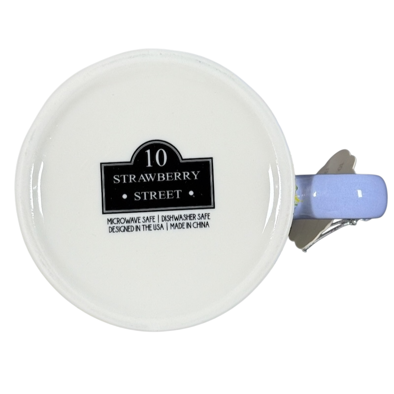 Bella Floral Dimpled We Love Because He First Loved Us 1 John 4:19 Mug 10 Strawberry Street