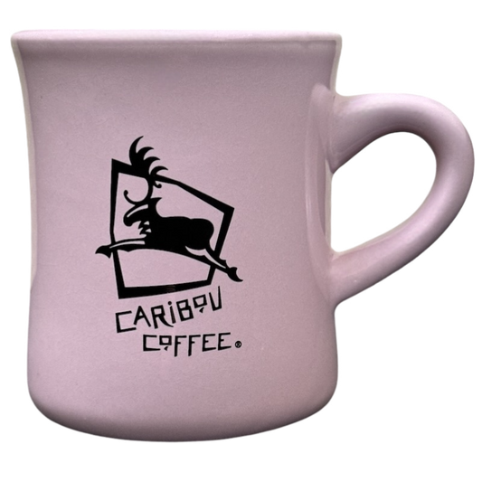 Life Is Short Stay Awake For It Pink Diner Mug Caribou Coffee