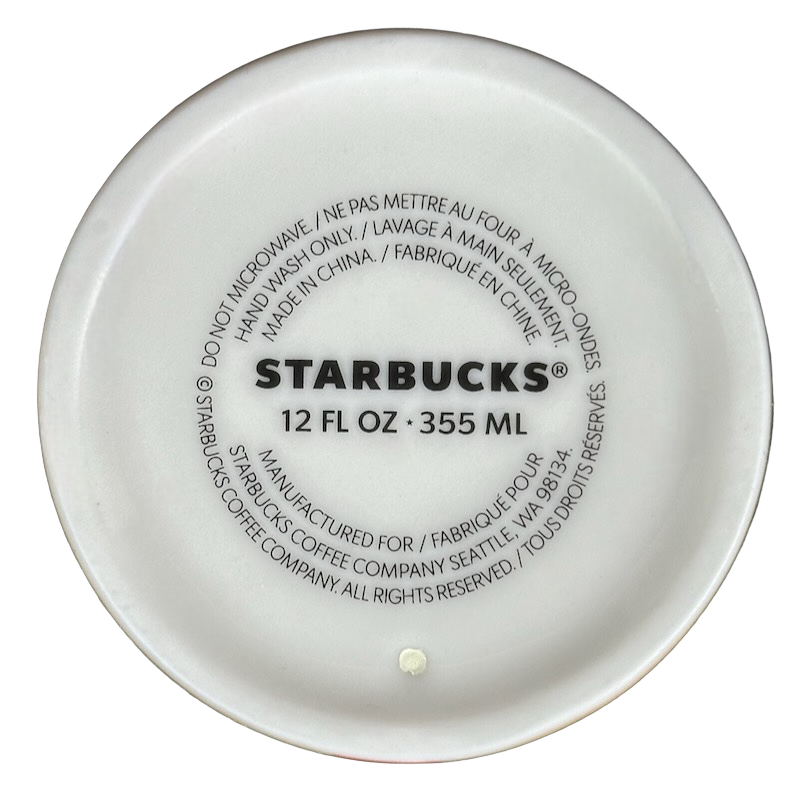 San Diego VW Bus Surfing Waves 12oz Tumbler Starbucks