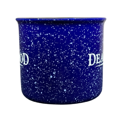 Deadwood HBO Heavy Speckled Blue Mug M Ware