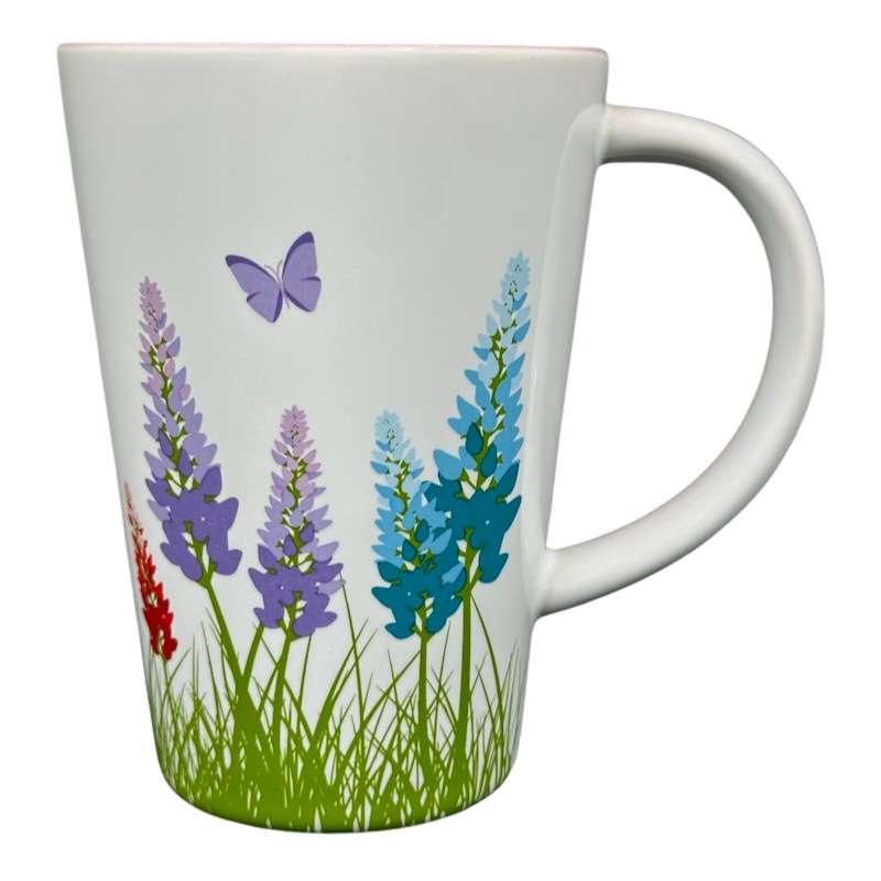 Flower Garden And Butterflies Perfect Tea Mug David's Tea – Mug Barista
