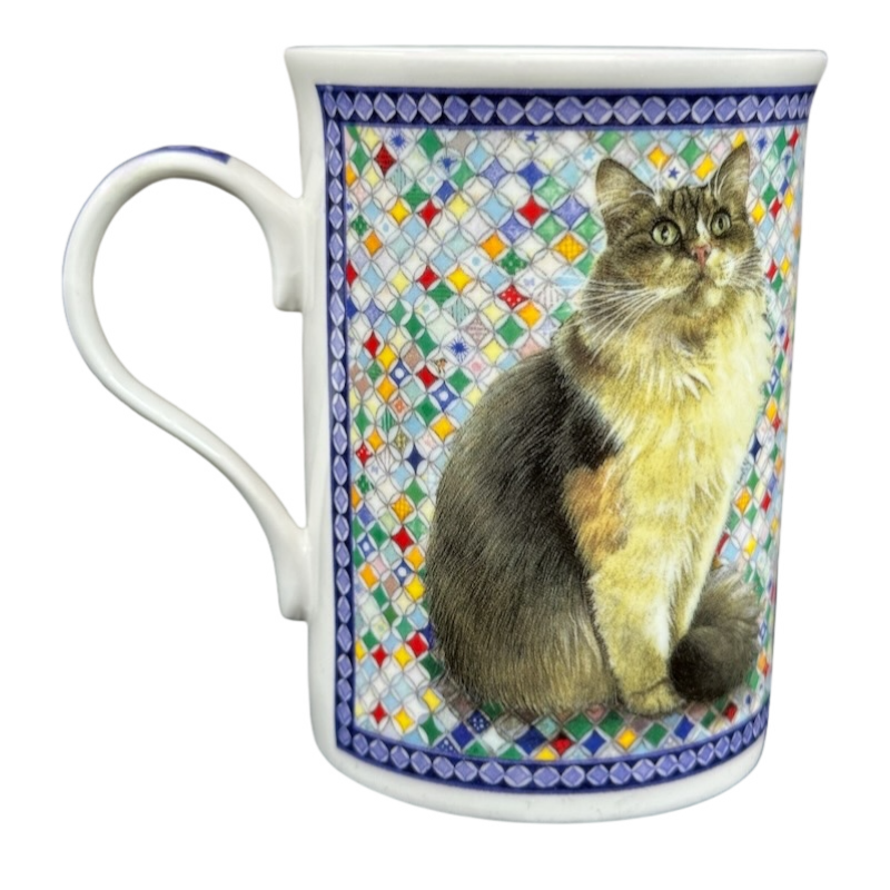Ivory Cats Lesley Anne Ivory Brown And Cream Cat Mug Crown Trent