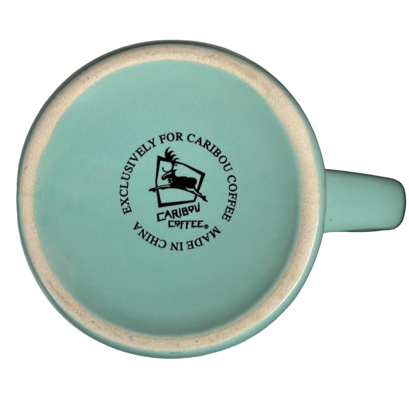 Life Is Short Stay Awake For It Mint Green Diner Mug Caribou Coffee