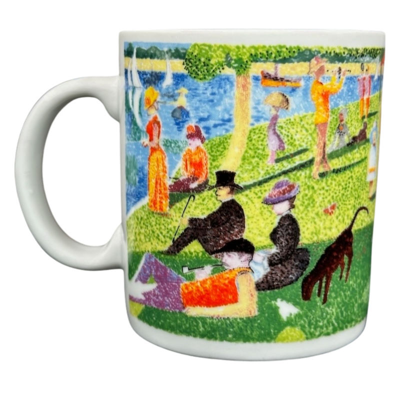 A Sunday Afternoon on the Island of La Grande Jatte Georges Seurat Master Impressionists Mug Chaleur