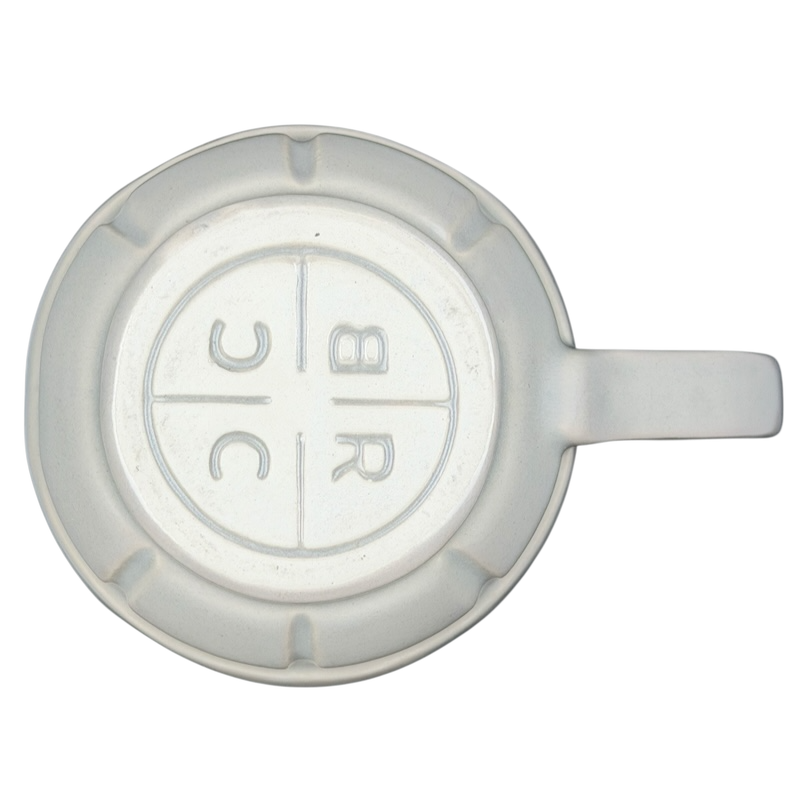 Top view of the Black Rifle Coffee Company Grenade Mug with a unique grenade design and handle