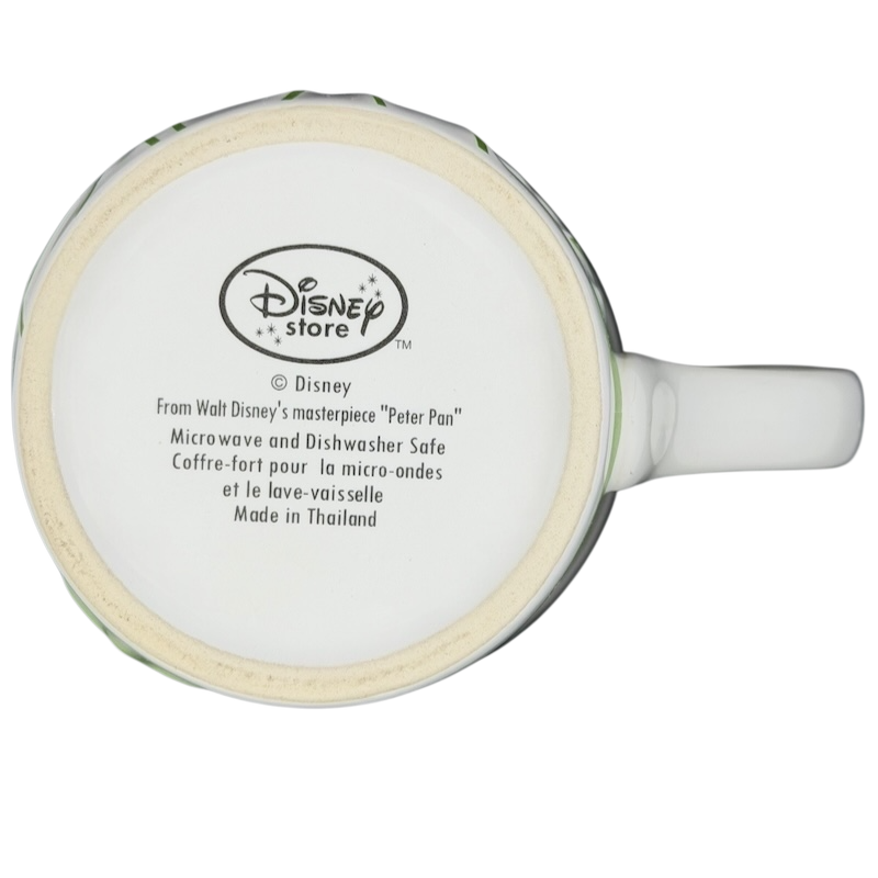 Tinker Bell green line art Disney mug featuring a classic design with a whimsical touch