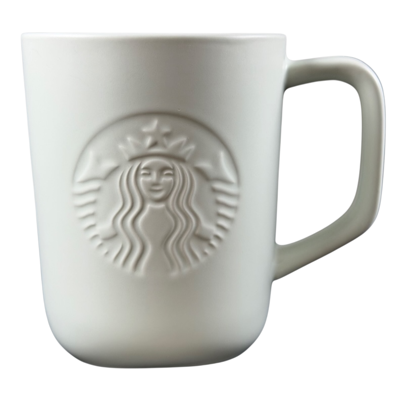 Recycled Ceramic Mint Green Triangular Bottom 16 oz Mug Starbucks