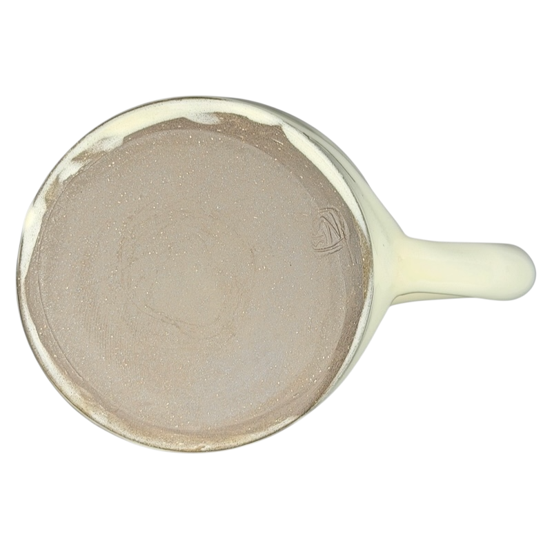 ZPOTS A cup of gratitude pottery mug featuring a unique textured design and handcrafted finish