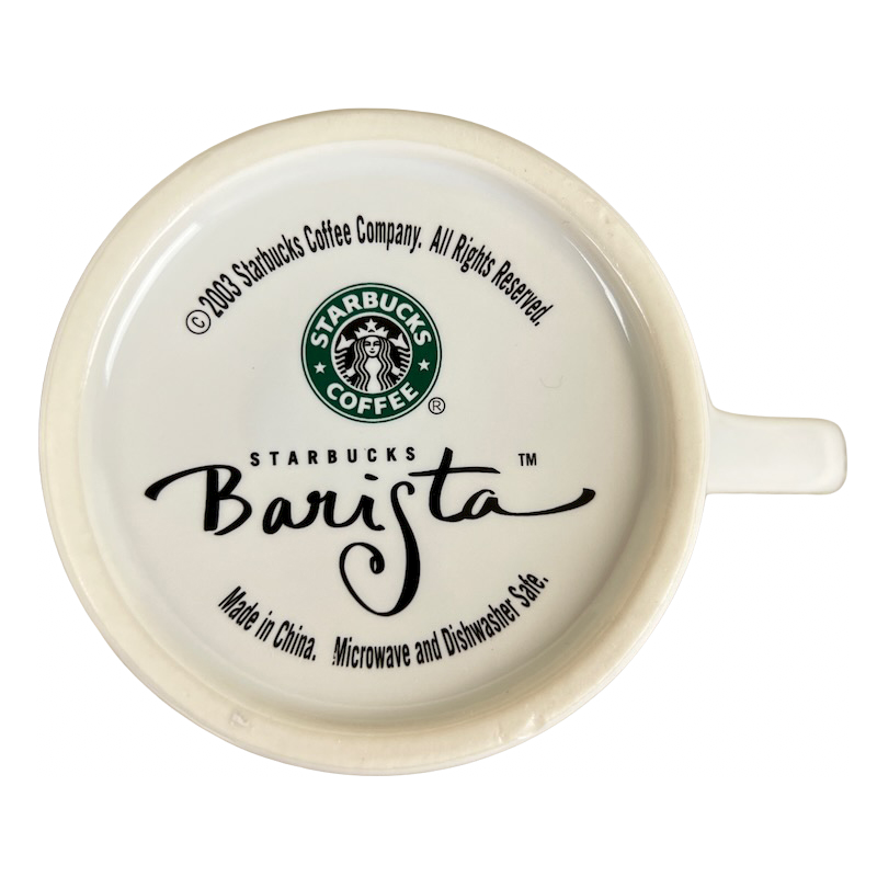 3D Flying Ghost Mug 2003 Starbucks