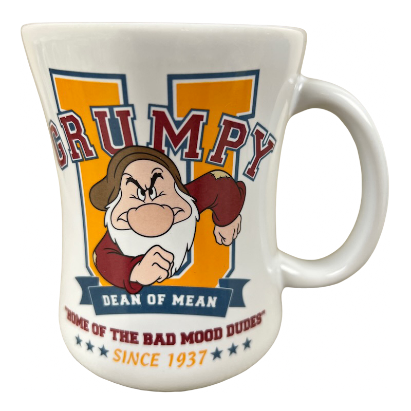 Grumpy Old Man Mug, Two Toned Coffee Cup for Whiny Friends and