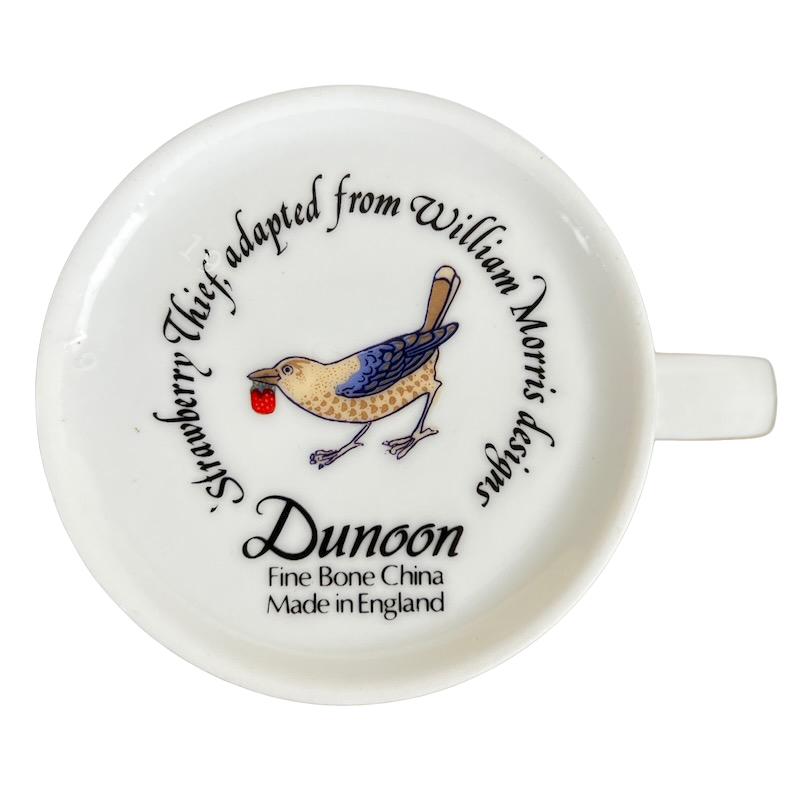 Strawberry Thief William Morris Mug Dunoon