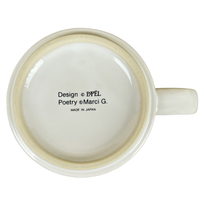 LARRY Poetry Name Gray Interior Mug Papel