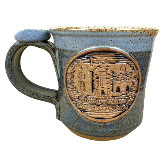 Salisbury House Des Moines Iowa Hand Thrown Pottery Mug