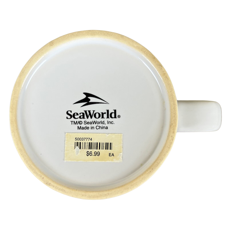 Shamu Orca Killer Whale Embossed Mug SeaWorld