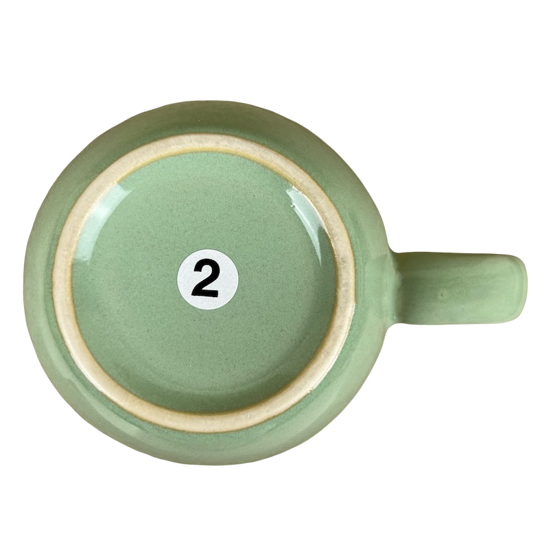 Yellowstone Moose Drip Glaze Green Barrel Mug