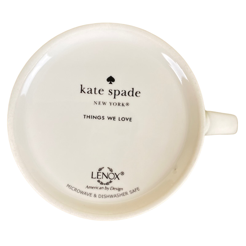 Kate Spade Things We Love I Need A Vacation Globetrotter Mug Lenox