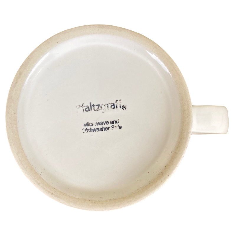 Strut Your Stuff Flamingo Etched Mug Pfaltzgraff