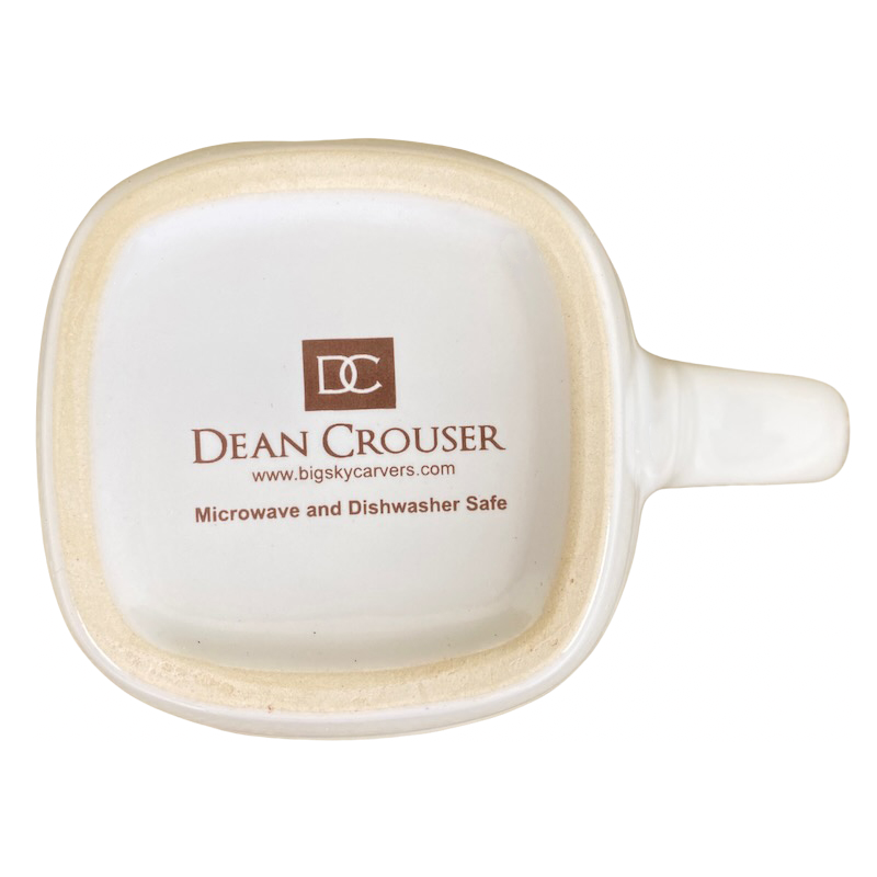 Dean Crouser Watercolor Cardinal Burgundy Inside Mug Big Sky Carvers