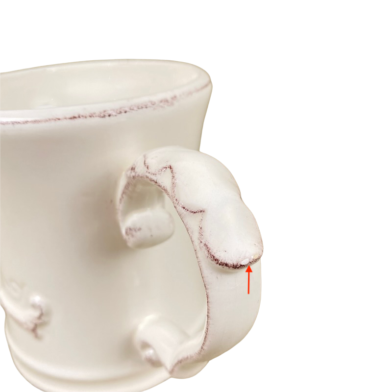 Letter "L" Embossed Elizabeth Monogram Initial Mug Pier 1 Imports