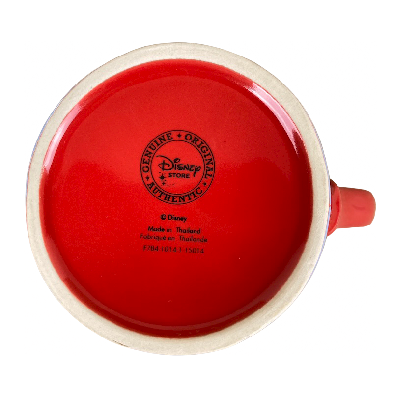 Mickey Mouse With Stars Embossed Mug Disney Store