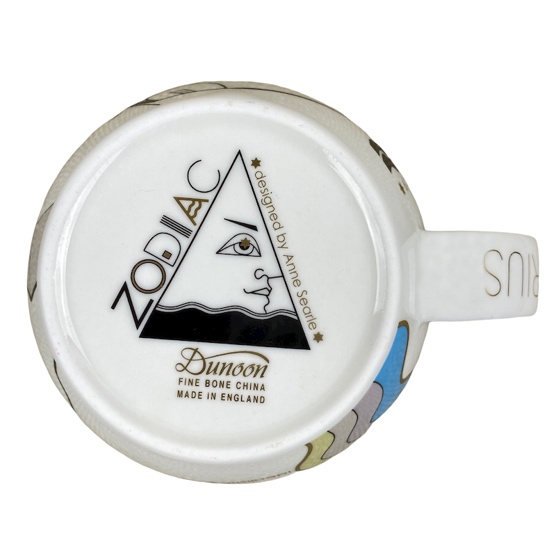 AQUARIUS The Water Carrier Astrology Zodiac Anne Searle Mug Dunoon