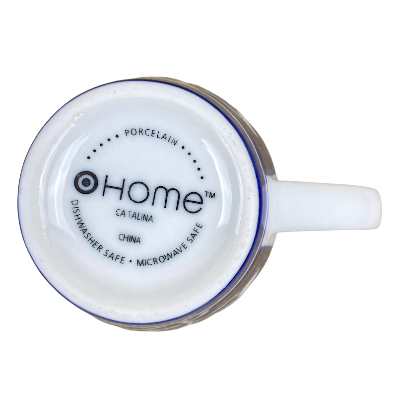 Catalina Medallion Blue & White Mug Target Home