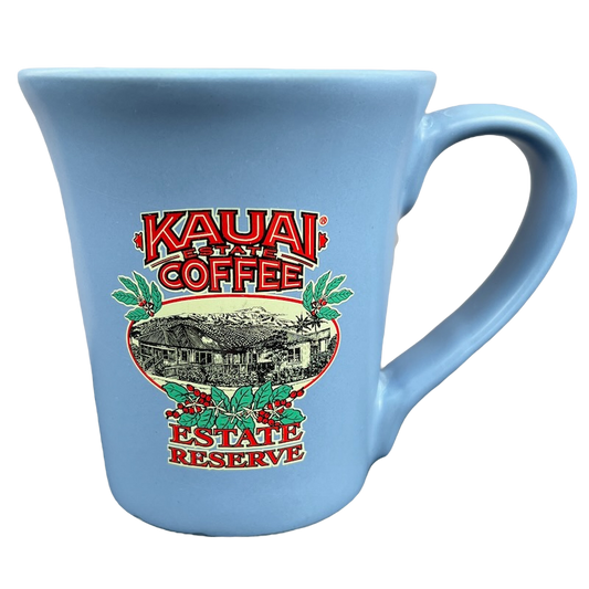Kauai Coffee Estate Reserve Blue Mug