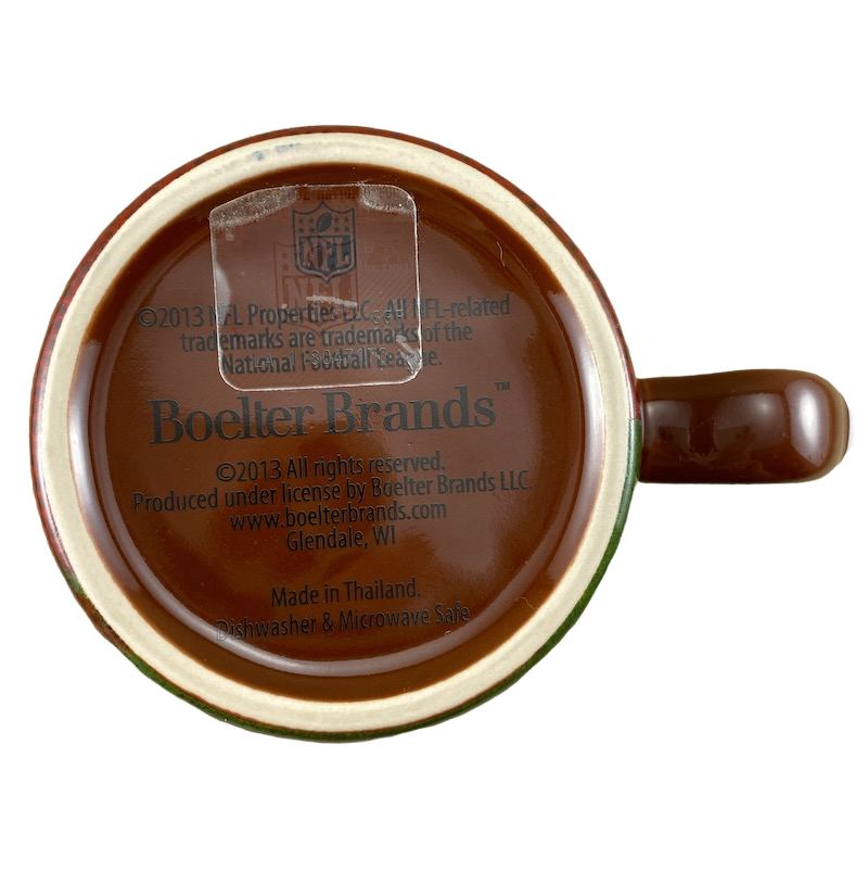 Raiders Embossed Logo 3D Figural Football Mug