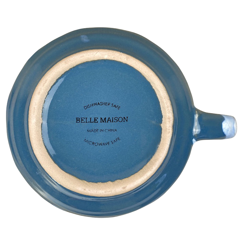 Make Waves Etched Abstract Mug Belle Maison