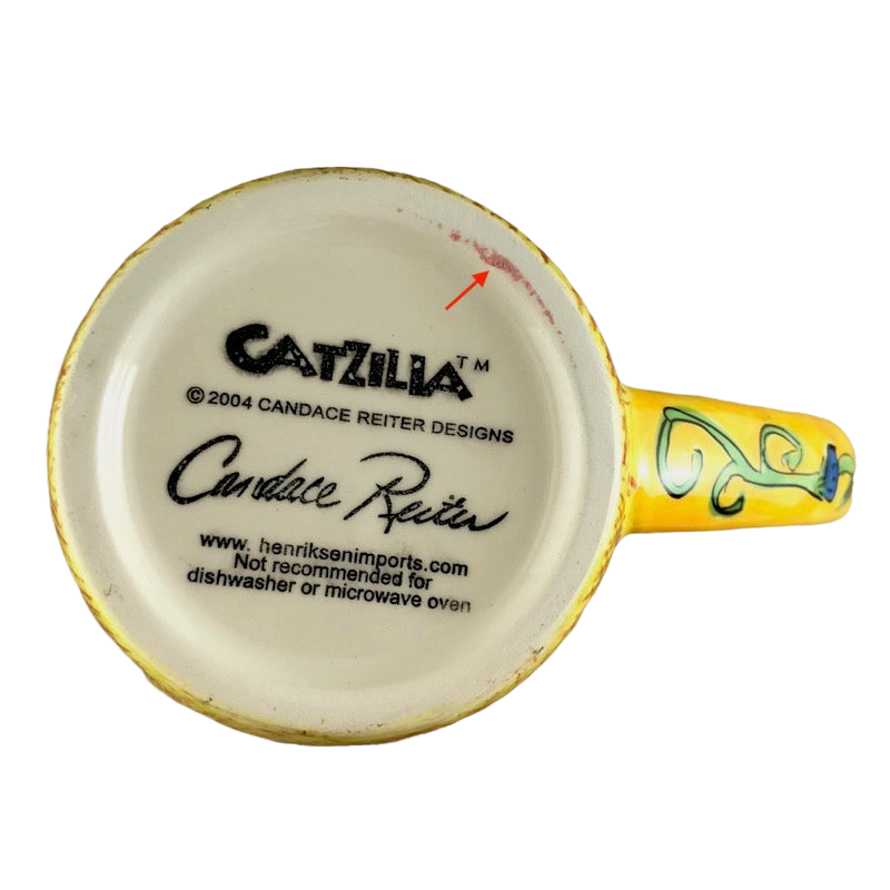 Catzilla Candace Reiter Designs Colorful Mug Henriksen Imports