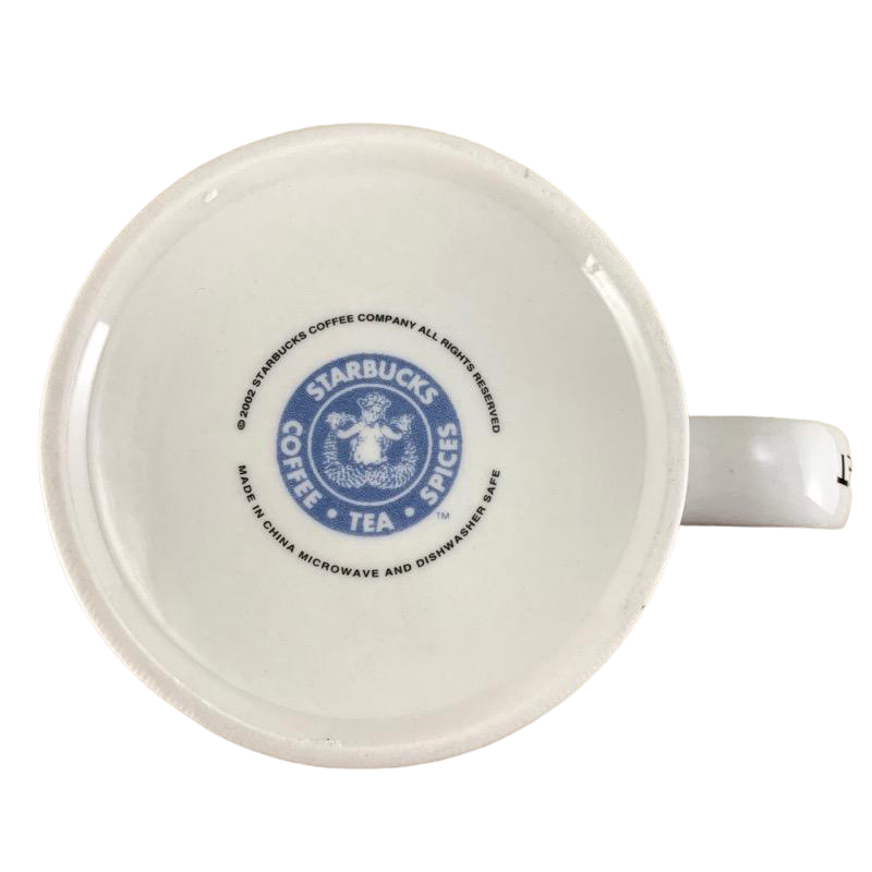 Skyline Series Pike Place Market Seattle Mug 2002 Starbucks