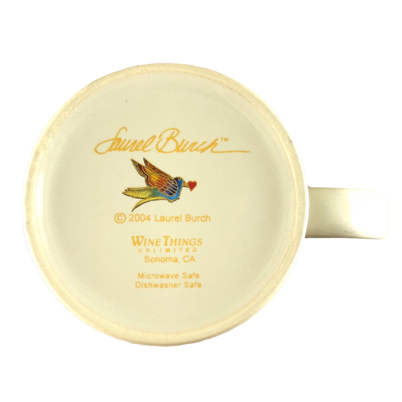 Purple Rainbow Soul & Tears Mug Laurel Burch Wine Things Unlimited